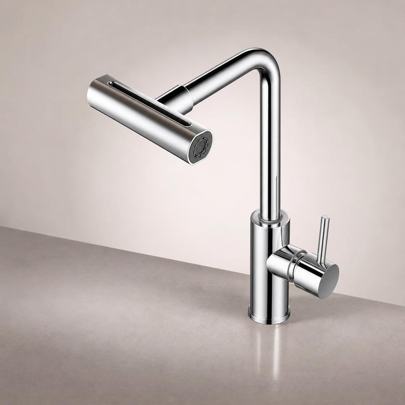 Llave de Cocina Giratoria 360° con Doble Salida de Agua